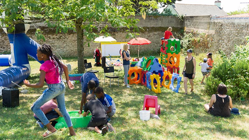 Square jeux enfants à Bellevue