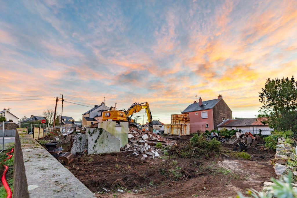 Démolition chantier La Ronde du Carrousel Groupe CISN