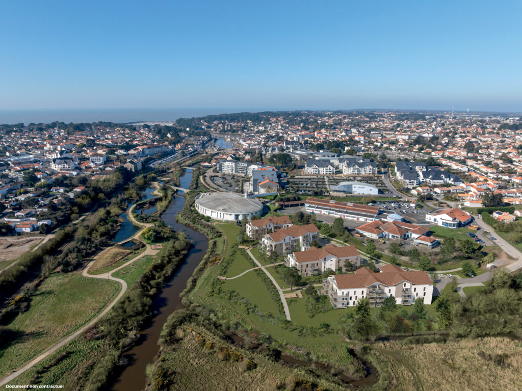 Villa Floria Pornic CISN vue du ciel