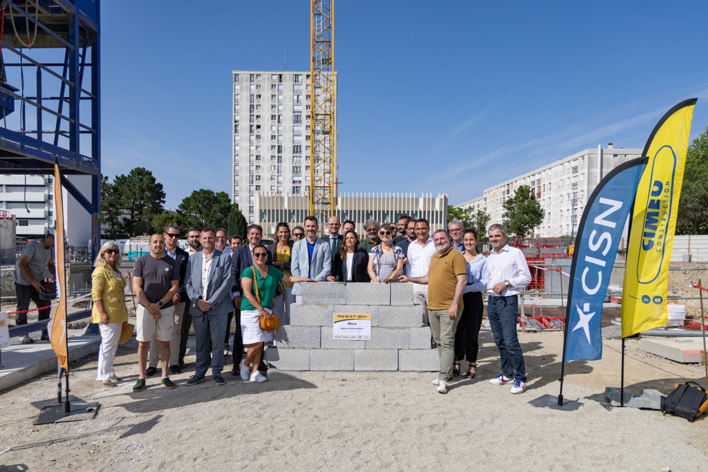 Première pierre NOVA Grand Bellevue