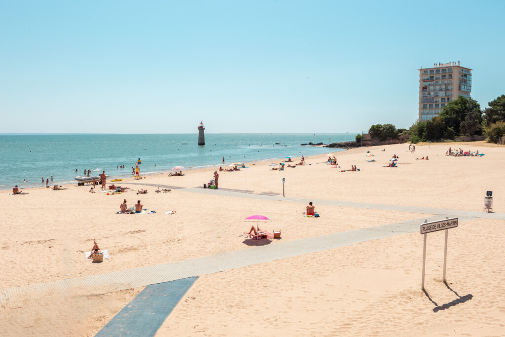 Plage de Villès Martin à Saint-Nazaire