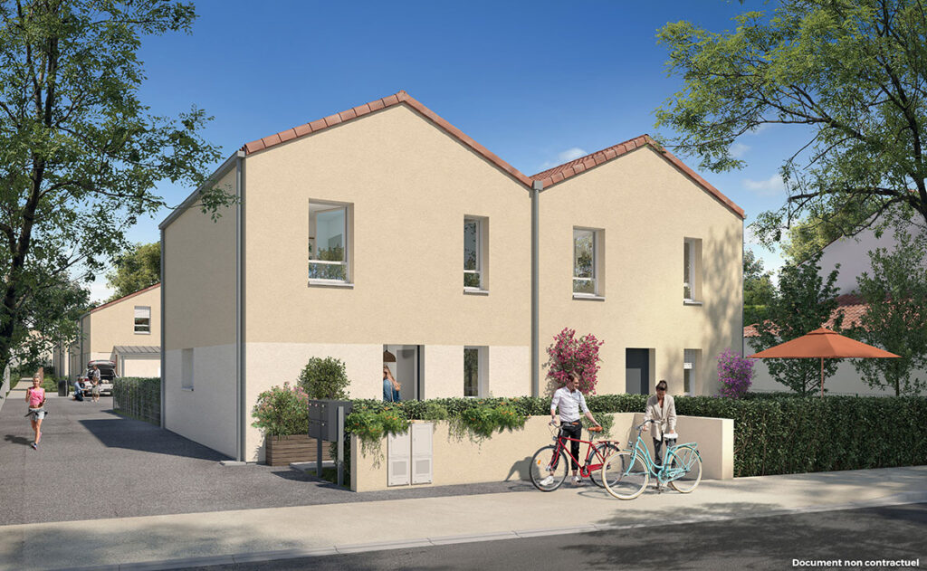 Maisons T3 et T4 avec jardin du programme Les Allées Marines à Préfailles